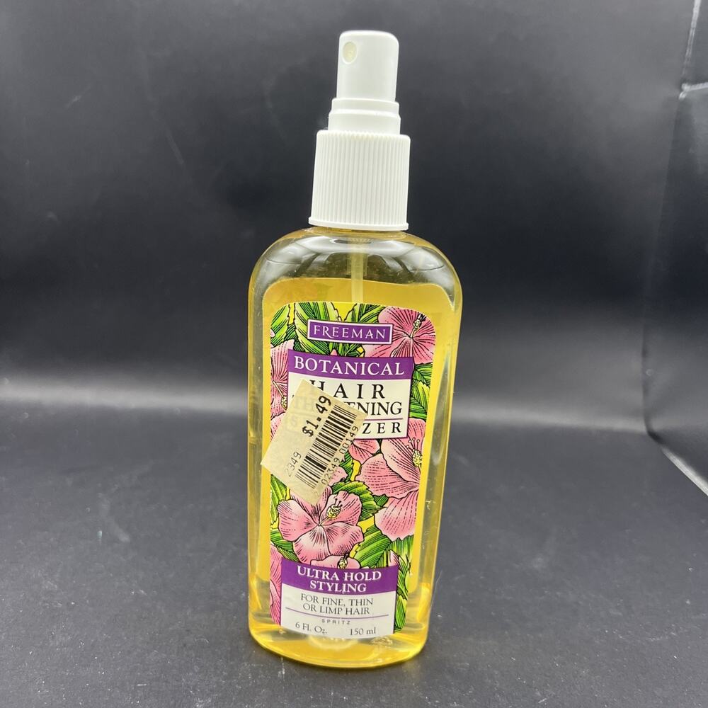 VTG Freeman Botanical Hair Thickening Spray Ultra Hold Styling Fine Thin Hair